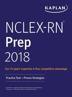 cover image of NCLEX-RN Prep 2018